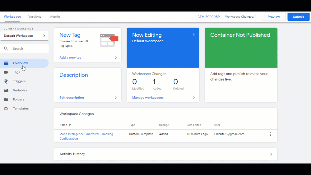 Tags for Google Tag Manager